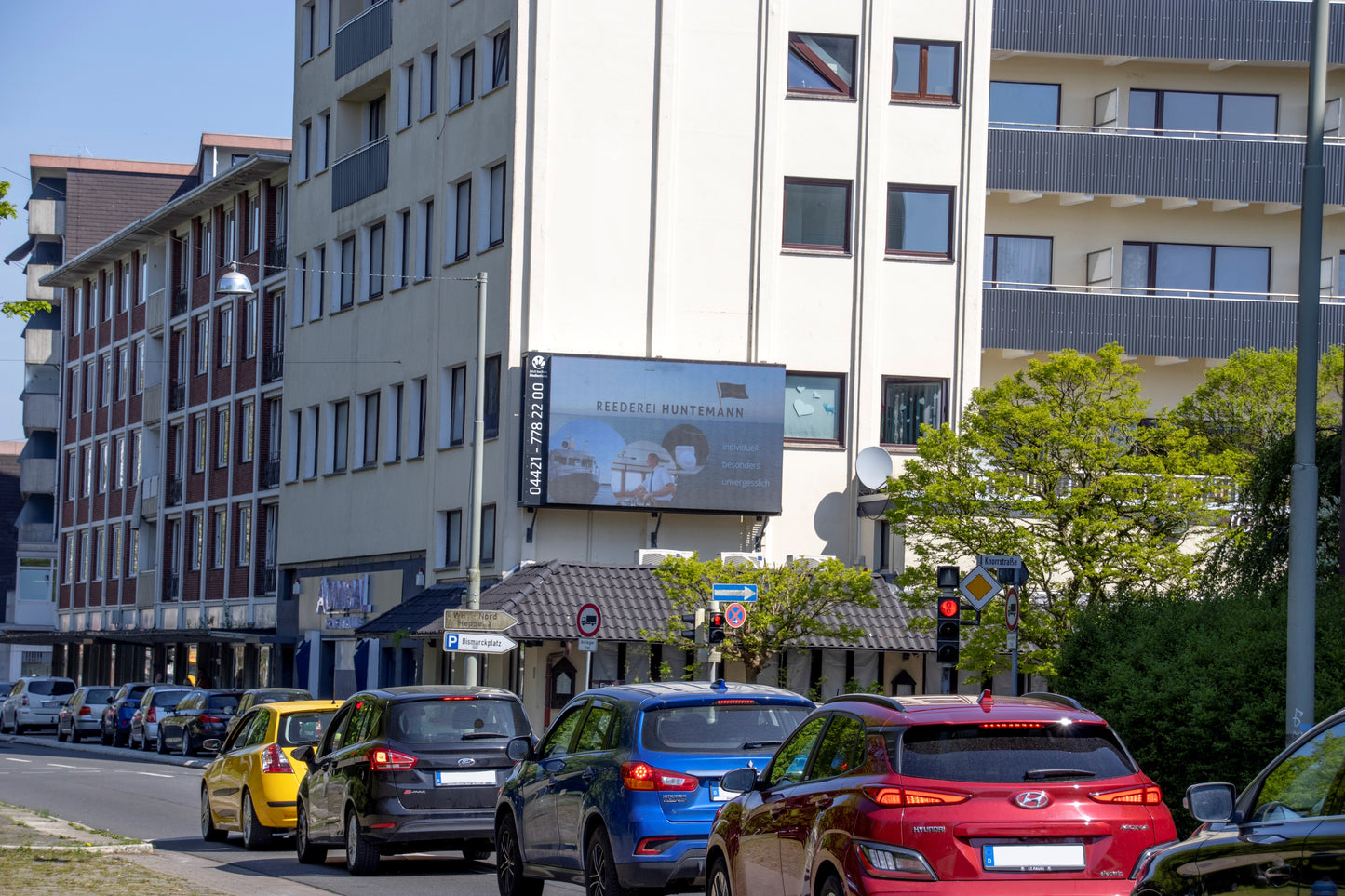 Animierter Screen mit Design von uns